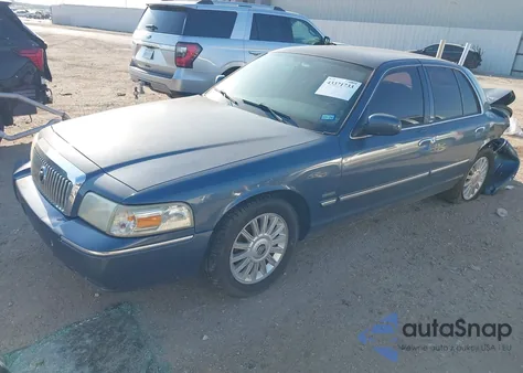 2009 Mercury Grand Marquis Ls (Fleet Only) from USA, damaged, VIN 2MEHM75VX9X620680